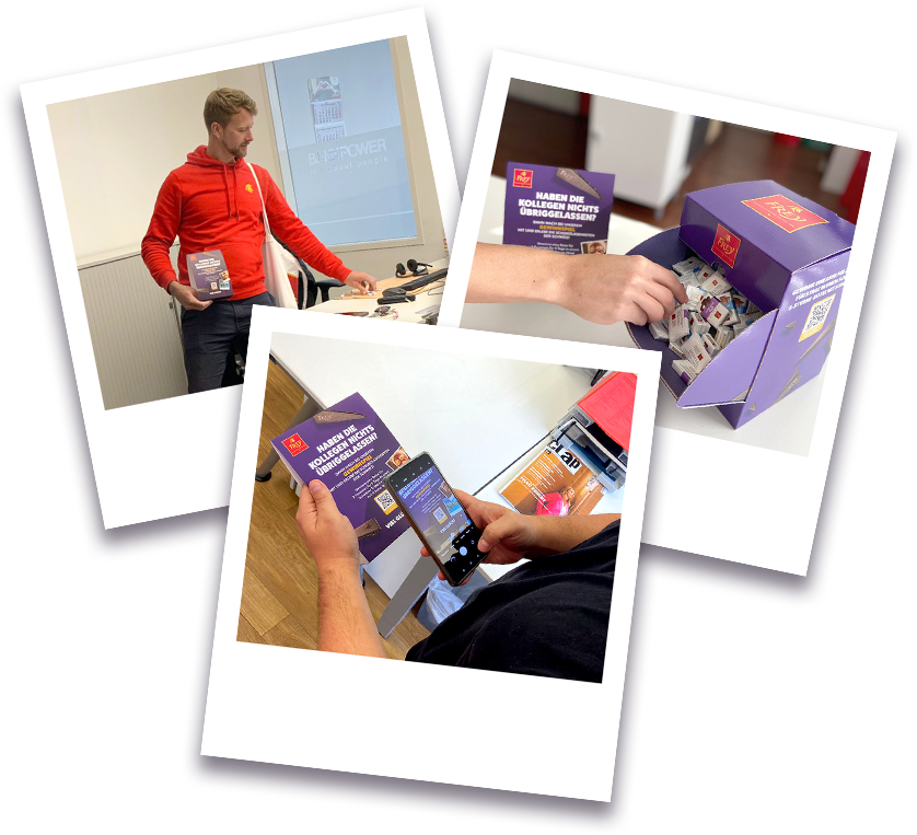 Verkostungsaktion Frey Schokolade